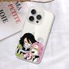 Чехол для телефона Iguro Obanai D-Demon Slayers для IPhone 17 16 15 12 11 Pro Max 14 Plus 13 Mini Прозрачный Мягкий Funda
