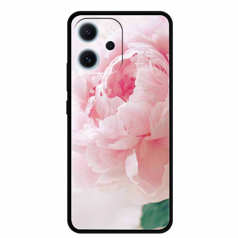 Чехол Funda Для Oppo Reno15F Мягкий Бампер Силиконовый Эстетичная Задняя Крышка Для Oppo Reno 15F Защитный Ударопрочный Чехол Oppo Reno15F