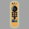 Силиконовый защитный чехол для пульта ДУ Fire Stick 4K MAX / Fire TV 3-го поколения, светящийся в темноте, противоударный, пылезащитный
