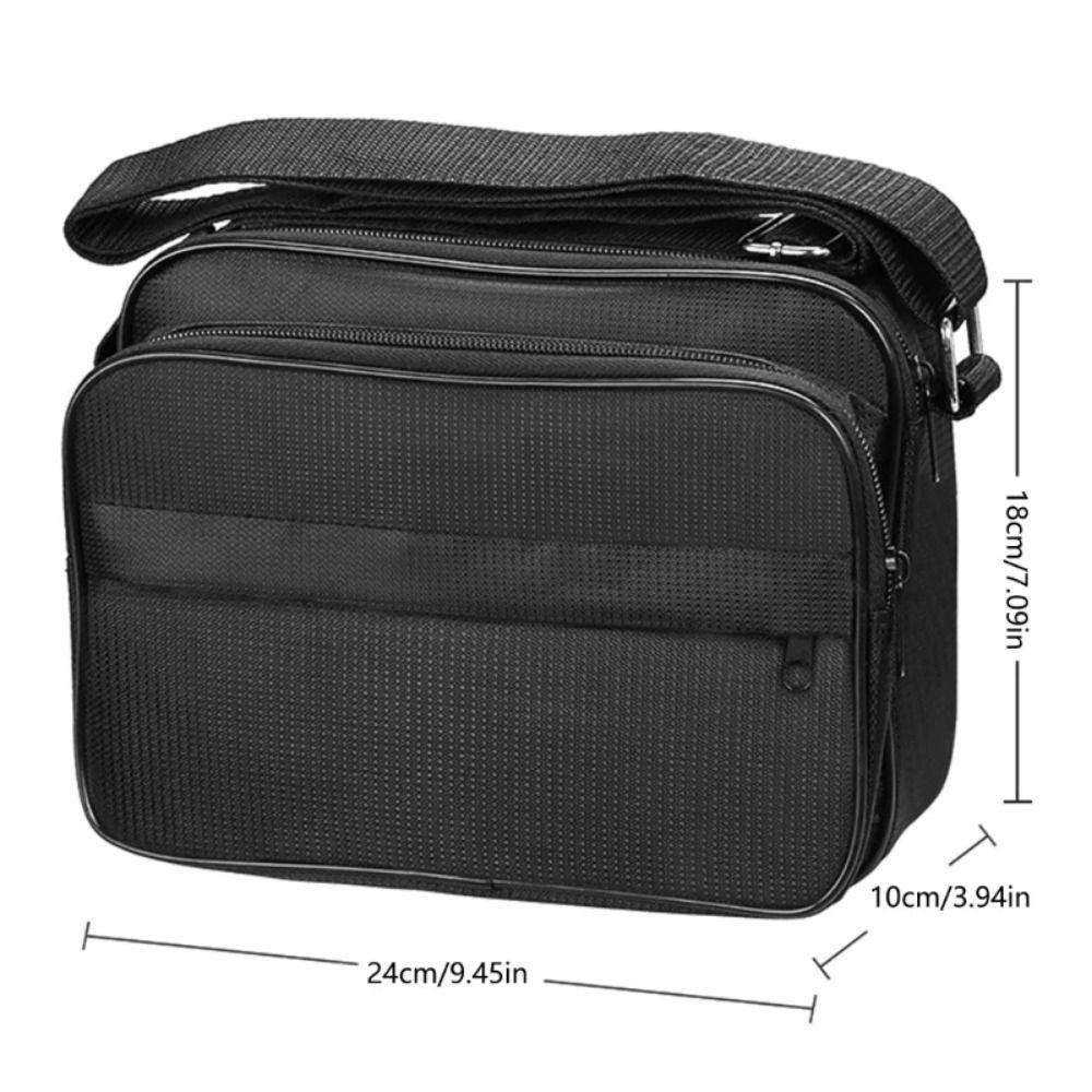 Canvas Canvas Storage Pouches Large Capacity Shoulder Bag Tool Kit Tool Bag  Electricians