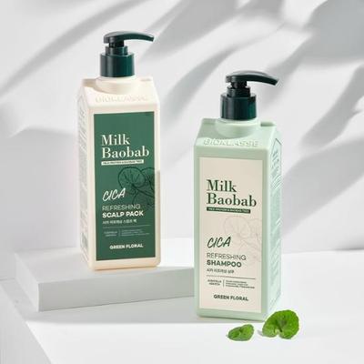 Cica Освежающий шампунь для волос 500 мл (2 типа, выберите 1)