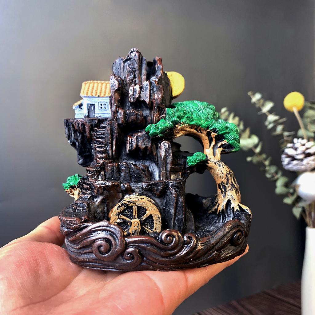 1 шт. Смола, сменный держатель для благовоний, левая/правая курильница, спальня, гостиная, журнальный столик, офис, домашний декор, подарки