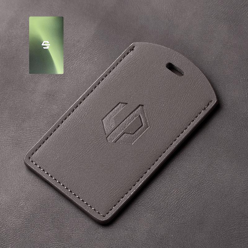 For Leapmotor C10 T03 B10 NFC Smart Key Car Key Case Leather Protective Cover