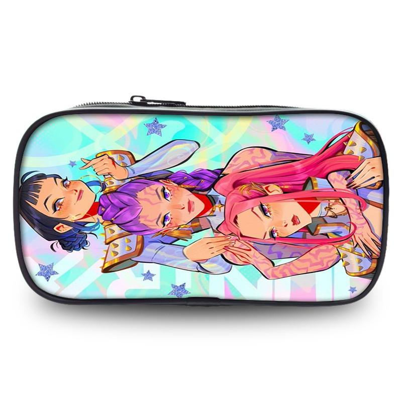 Пенал Kpop Demon Hunter Girls из Оксфордской Ткани для Студентов и Коллекционеров