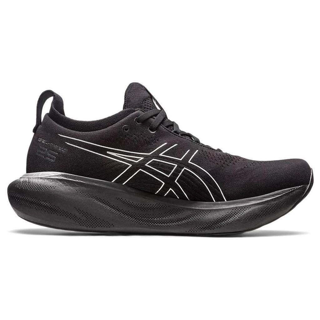 Asics Мужские кроссовки Gel Nimbus 25 Platinum Black Pure Silver 1011B616-001