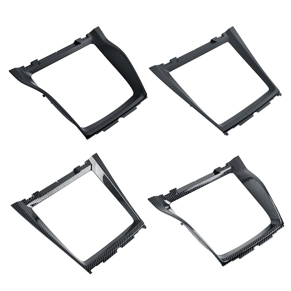 For BMW X5 E70 Cup Holder Cover Car Cup Holder Bezel Car Interior Decoration Black Carbon Fiber Functional Cup Holder