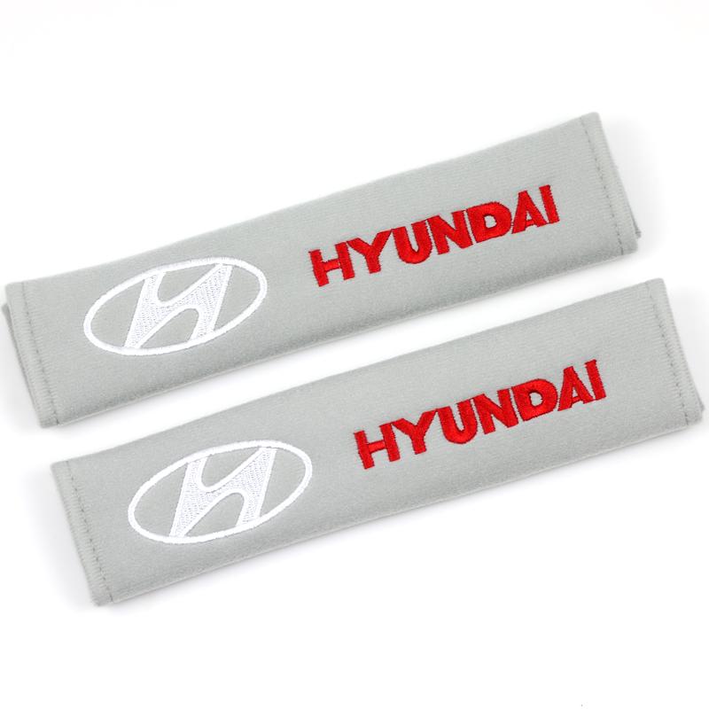2pcs Car Seat Belt Cover Covers Shoulder Cushion Protector Safety Belts Shoulder For Hyundai Creta SONATA ACCENT Elantra N Line dfy8