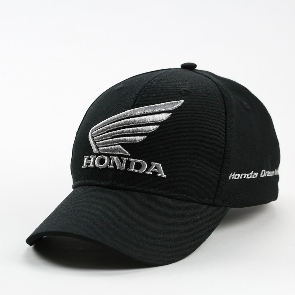 Honda Racing Baseball Caps Embroidery Sunscreen Hat Snapback Hats Adjustable Outdoor Sports Caps Hip Hop Hats for Men Women OC3