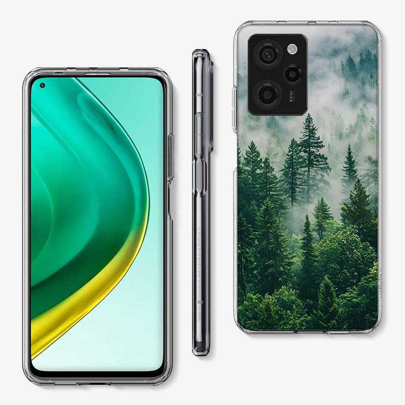 Mountain Forest Phone Case For Redmi 12 13C 12C 15C 15 9 Power 10 Prime+ 10C 10A 9T 9C 9i 9AT 9A Sport A5 K50 K30 60 Ultra TPU S