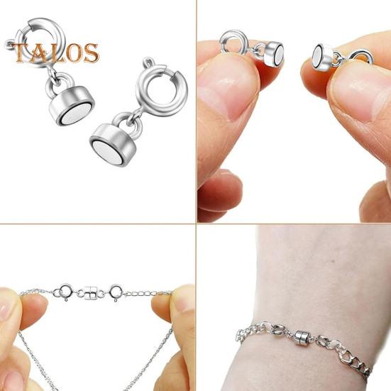 6 шт., магнитная застежка для ожерелья с застежкой-омаром, ювелирные изделия, соединительная пряжка, ожерелья, удлинитель, застежка для браслета, поделки своими руками