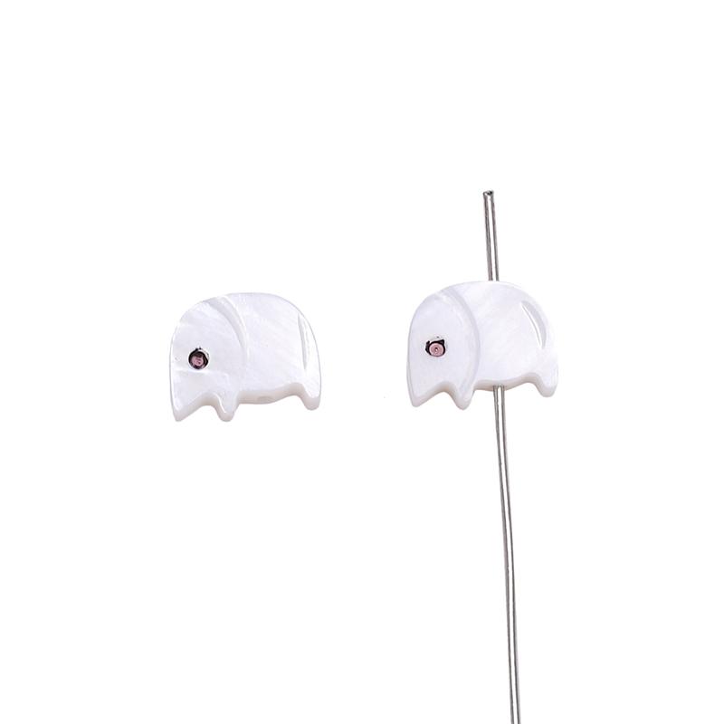 Натуральная ракушка подкова, шарм в виде рыбы-слона, бабочки для изготовления ожерелья, браслета, серег и другой бижутерии своими руками