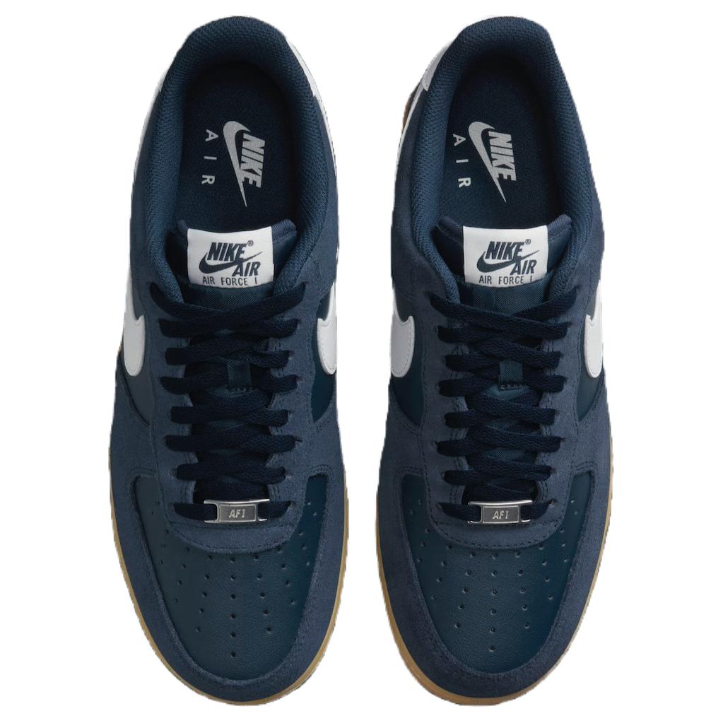 Nike Air Force 1 07 LV8 Gum Pack - Armory Navy Unisex Sneakers Blue Gum-Light-Brown Summit-White FQ8714-400