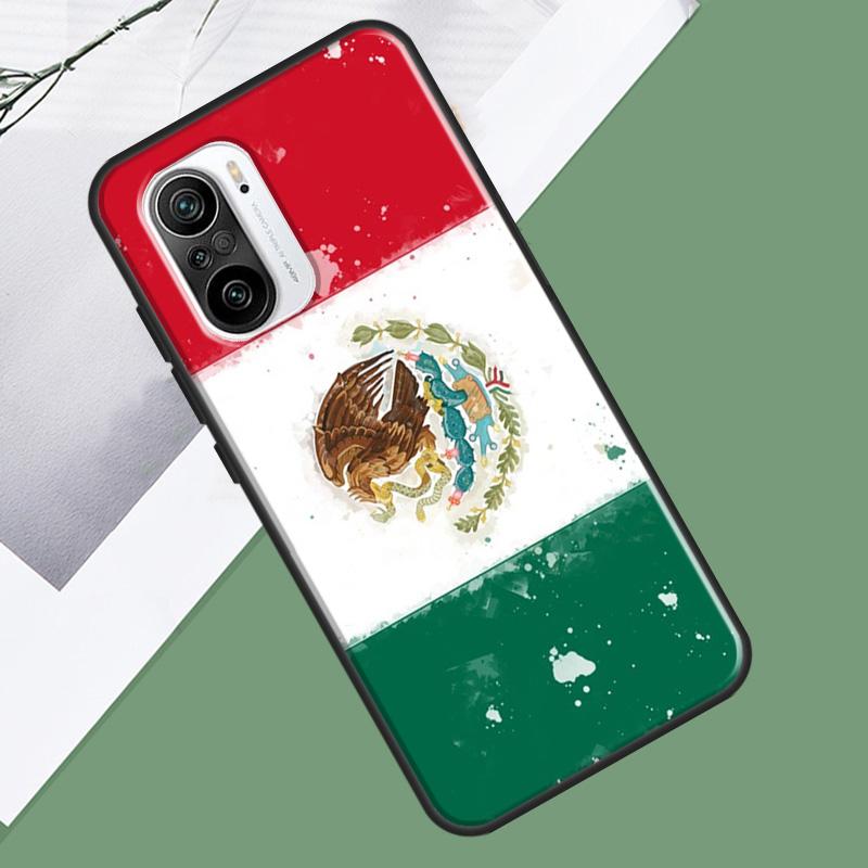 Mexico flag For POCO X5 X3 F5 Pro F4 X4 GT M5s C40 F3 Phone Case For Xiaomi 12T 11T Pro 12 13 Lite 12X