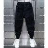 Trendy Men's Spring/Summer Elastic Casual Zipper Ripped Skinny Joggers Harajuku Long Pants