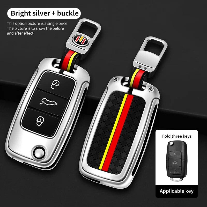 Car Key Fob Case Cover Protector For Volkswagen Golf 3 4 5 6 Mk4 Mk6 Passat B5 B6 B7 B8 CC Polo Tiguan Mk2 Touran Jetta 6 Bora