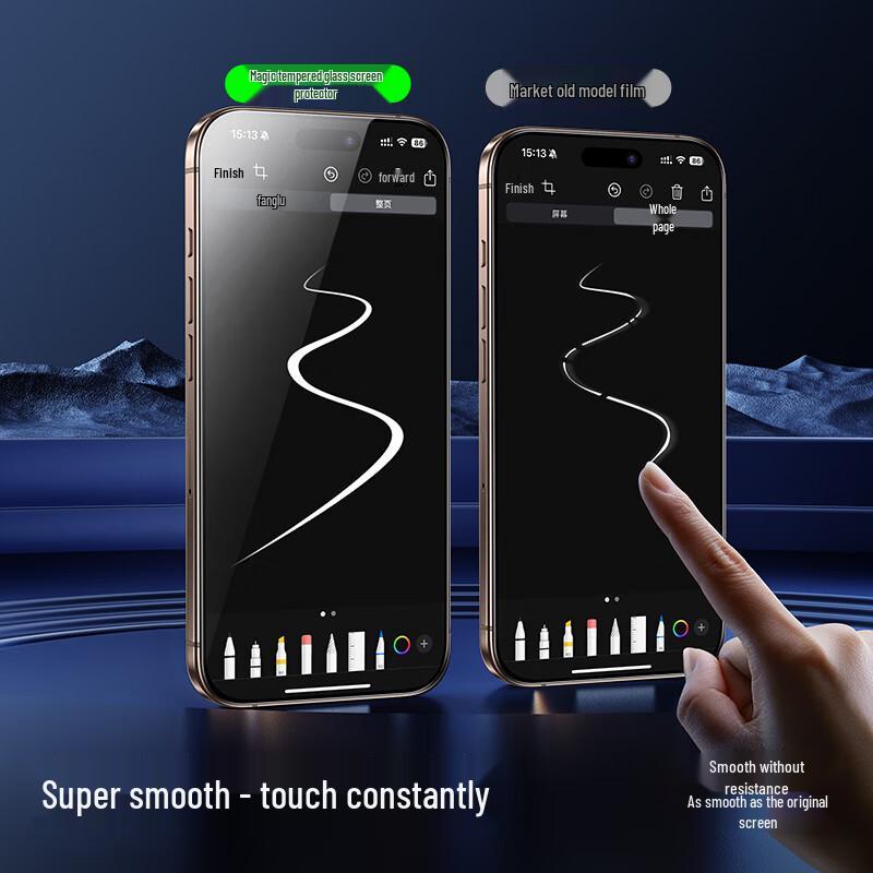 Защитное стекло Shine Magic для экрана iPhone