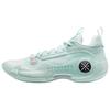 Li Ning WOW 10 Низкие Баскетбольные Кроссовки Мужские Сине-Зеленые ABAS083-15