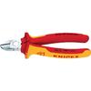 VDE Cutting Pliers 180mm - KNIPEX - 7006 - Vanadium Steel - Red