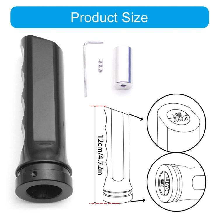 Handbrake Aluminum Handbrake Stylish Cover Handle Sleeve Simple For Car Elevates Interior Aesthetics Driving Enjoyment