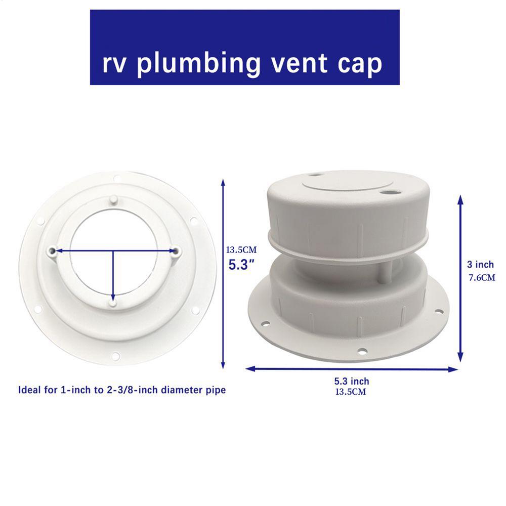 Крышка вентиляционного люка прицепа, крышка канализационного стояка на крыше, вентиляция, внешние аксессуары для автодома, путешествия, поездки, кемпинга, парка, улицы