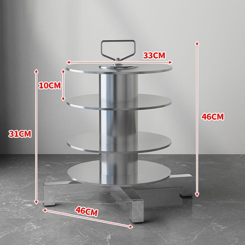 Регулируемая по скорости стойка-диспенсер для кабеля с несколькими катушками - Подставка из нержавеющей стали против спутывания для электриков