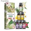 PHATOIL 6Pcs Pure Plant Extract Essential Oil Rose Lavender Vanilla Fragrance Oil for Diffuser Air Purifier Healthy Calming Women's Day Gift