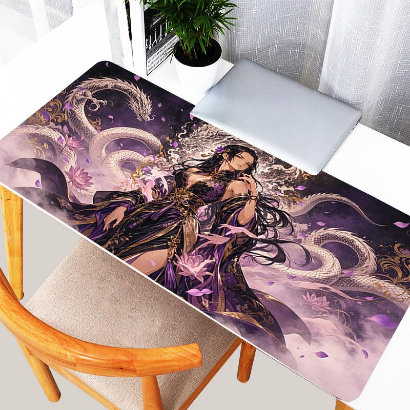 Cool ESports Mouse Pad One Piece Anime Desk Mat Professional Gamer Keyboard Mat Cm Rubber Carpet Non Slip Gaming Mousepad