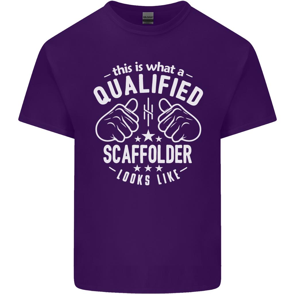 A Qualified Scaffolder Looks Like Unisexs Light Cotton TShirt