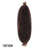 Пружинистые Афро Твисты Черные Синтетические Вязаные Волосы Marley Twist Кудрявые Плетения Наращивание Волос DIY Парики Для Женщин