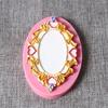 Silicone Mold Baking Vintage Photo Frame Shape DIY Fondant  Chocolate Mold Cake Decorating Tools
