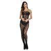 New Women's Jacquard Sexy One-piece Mesh Suspender