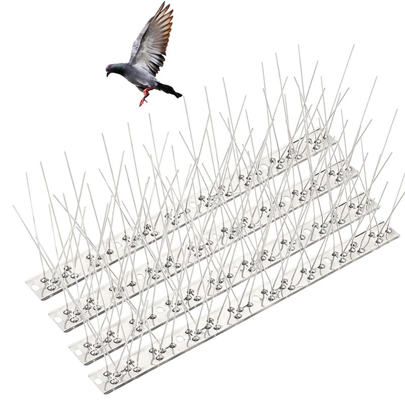 1 шт. шипы для голубей из нержавеющей стали и отпугиватель птиц 25 см 33 см балконный отпугиватель птиц набор колючих гвоздей борьба с вредителями