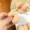 Мини Сквиши Арахис Силиконовый Игрушка-сквиш Ручной работы Taba Сквиши Кремово-мягкий Клейкий Медленно восстанавливающийся Игрушка-сквиш Счастливое Сжимание
