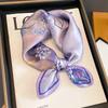 53 * 53cm Mulberry Silk Small Square Scarf Multifunctional Professional Fashion Decoration Silk Scarf For Spring And Autumn Warmth Shawl