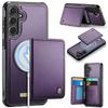 For Samsung Galaxy S26+ Magnetic Case CASEME ME80 Series Leather PC TPU Phone Cover with Detachable Wallet