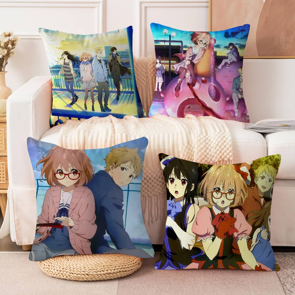 Аниме B-Beyond the Boundary Подушка Чехол для подушки Наволочка Гостиная Диван Домашний декор Индивидуальный