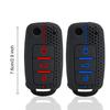 Для Vw Volkswagen Polo Passat B5 Tiguan Golf T4 Seat Leon Altea Ateca Skoda Octavia Superb Силиконовый Чехол-Кейс Брелок для Автомобильного Ключа