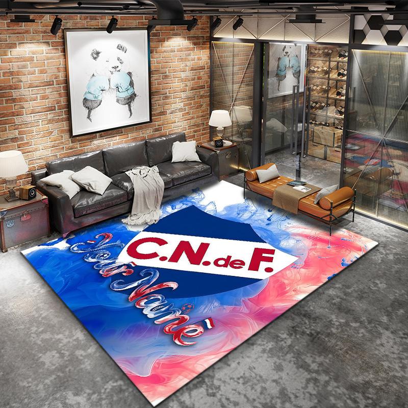 Club Nacional De Football Custom Name Carpet Rug For Living Room Bedroom Home Sofa Decoration Kids Play Nonslip Floor Mat