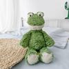 36 см Пушистая Зеленая Лягушка Кукла Мягкая Игрушка Милая Улыбающаяся Лягушка Плюшевая Игрушка Спящие Плюшевые Игрушки Праздничные Подарки на День Рождения Успокаивающие Подарки для Девочки