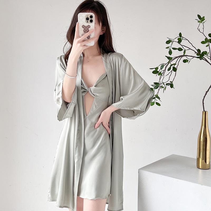 1011 spring new pajamas women's summer sexy hollow suspender nightgown Xiaohongshu recommends popular loungewear