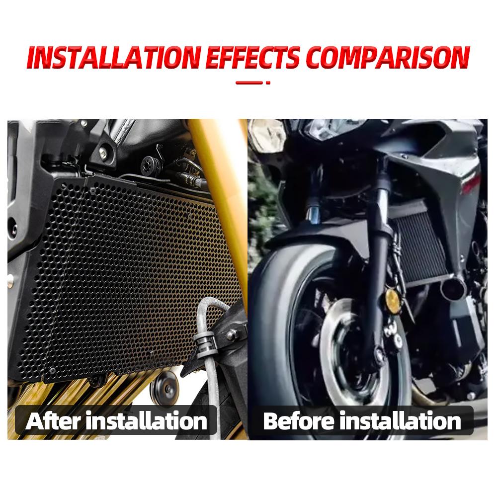 Motorcycle Radiator Guard Grille Protection Cover Protector For YAMAHA MT07 Tracer MT-07 Tracer 7 700 GT 7GT 700GT Accessories