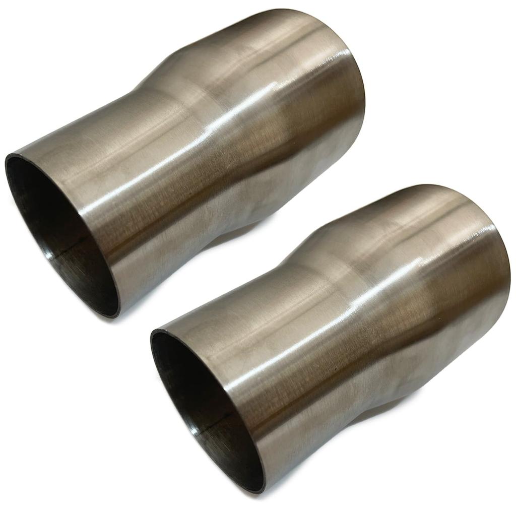 Глушитель мотоцикла Глушитель Выхлопная труба Переходник Соединение SUS Нержавеющая сталь Изготовлено на заказ x S-NET SN-305-MJ (63-76 2)