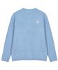 THE-ABON Washable Hacci Round Knit Sky Blue