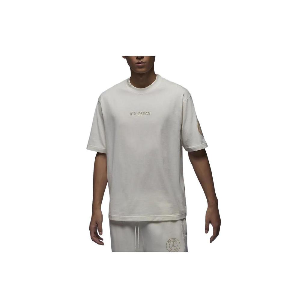 Jordan x PSG SS24 T Shirt Men's Sail White FN5331-133