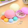 Candy Color Mini Storage Box Round Medicine Box Fashion Macaron Jewelry Box  Travel Tool