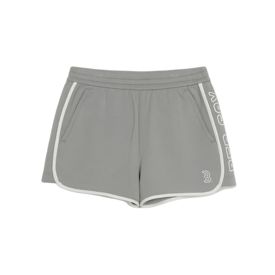 New MLB Boston Red Sox Sports Shorts Women's Light Gray 3FSPV0153-43GRL