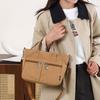 Solid Color Nylon Cloth Handbag Casual Canvas Tote Bag Oxford Cloth Crossbody Bag  Commuting