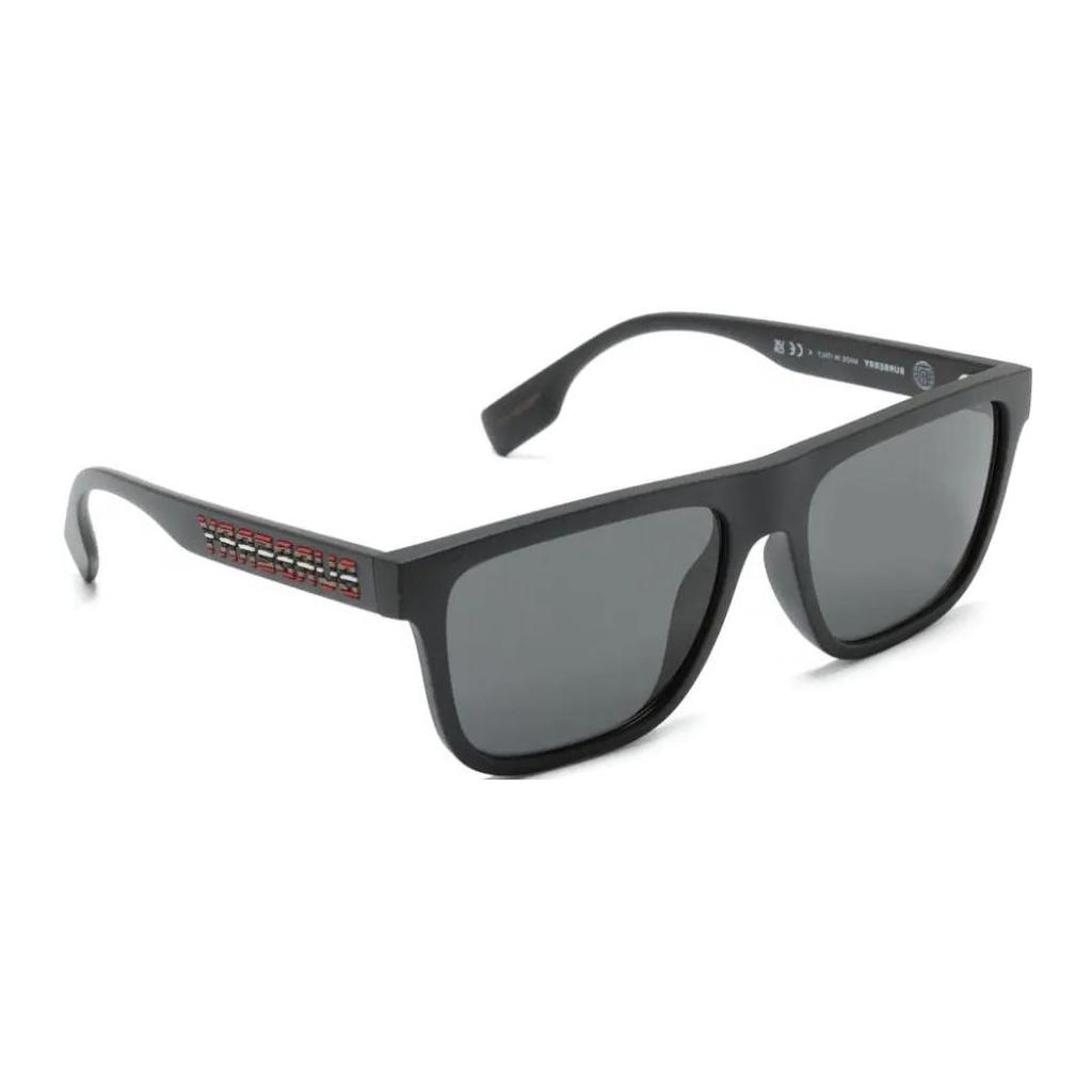 Burberry Logo Acetate Irregular Sunglasses Men sunglasses Black 0BE4402U