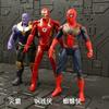 См Детские Игрушки Marvel Аниме Фигурки Человек-паук Халк Фигурка Действия Железный Человек Мультфильм Детская Игрушка Рождественский Подарок Светящаяся Кукла Хобби 17 Подвижных 2