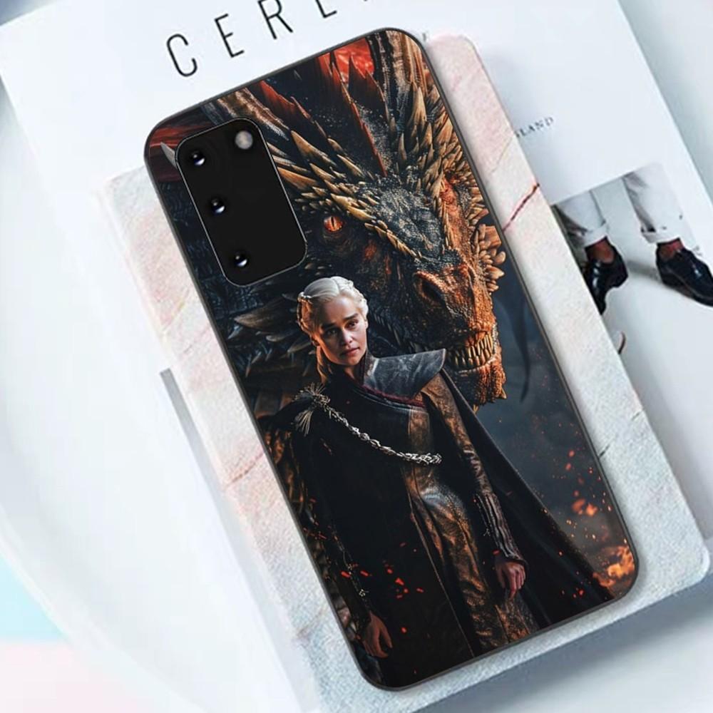 Dragon Mother Thrones Phone Case For Samsung S 9 10 20 21 22 23 30 23 24 Plus Lite Ultra FE S10lite Fundas